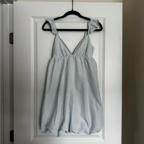 wild fable | Dresses | Wild Fable Light Blue Bubble Dress | Poshmark